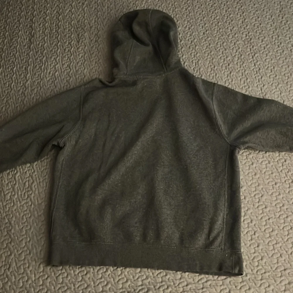 Nike Men's Charcoal Fleece Hoodie - Picture 8 of 8